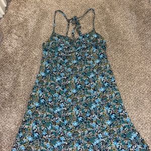 Blue flower dress